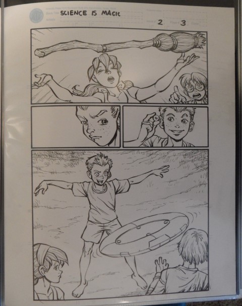 Science is Magic Issue 2 Page 3 by Ben Dunn